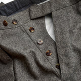 CL2-2 : Classic Flannel Plain Mid Grey