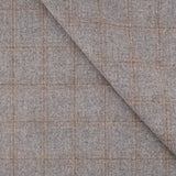 VF2-5: Wilton: Somerset Grey, Bathstone and Deep Tobacco Fox Windowpane
