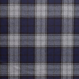 WF2-17 : Worsted Flannel Grey & Navy Check