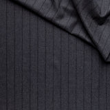 WF2-24 : Worsted Flannel Grey Shadow Stripe