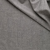 WF2-33 : Worsted Flannel Light Grey Glen Check