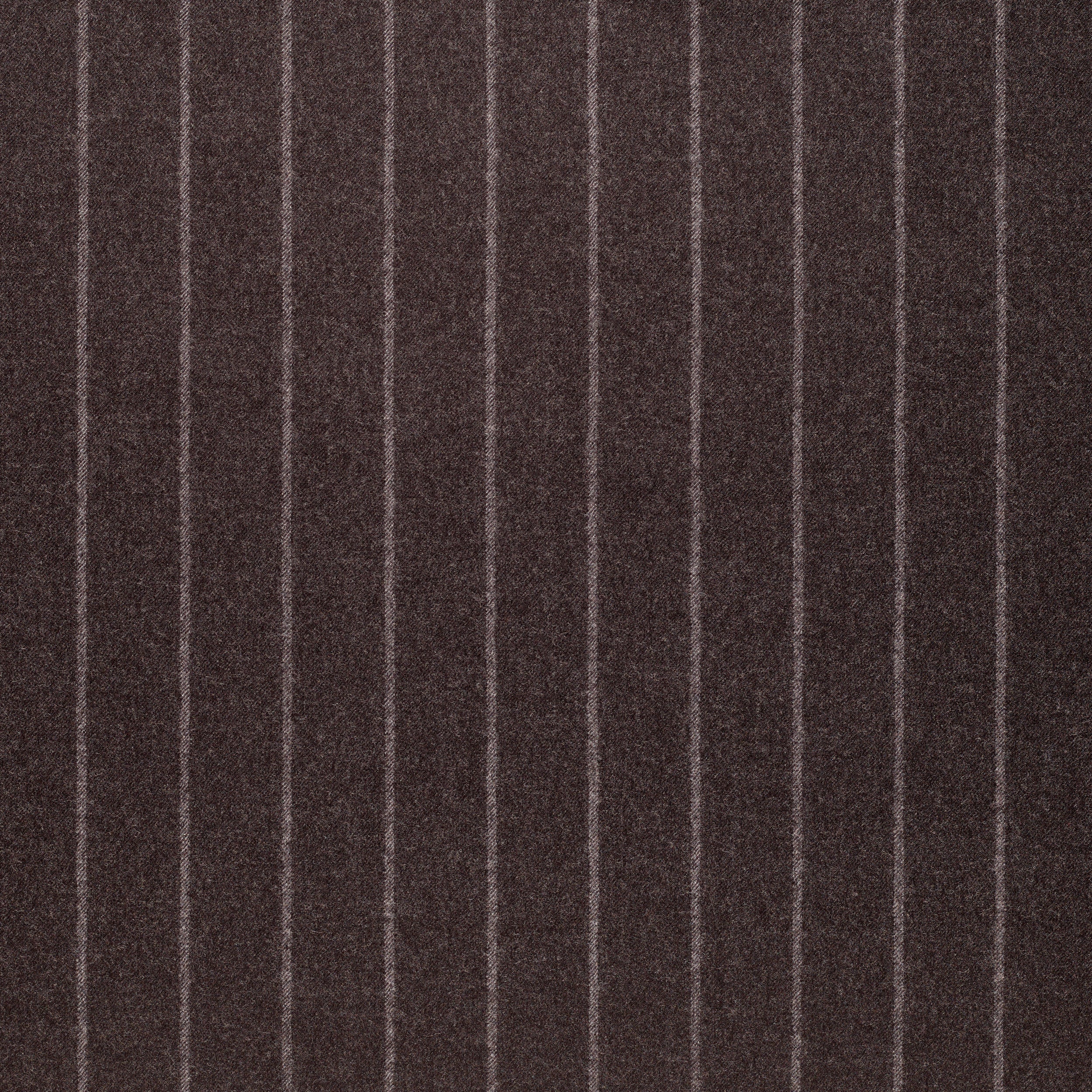WF2-38 : Worsted Flannel Char-Brown Wide Stripe