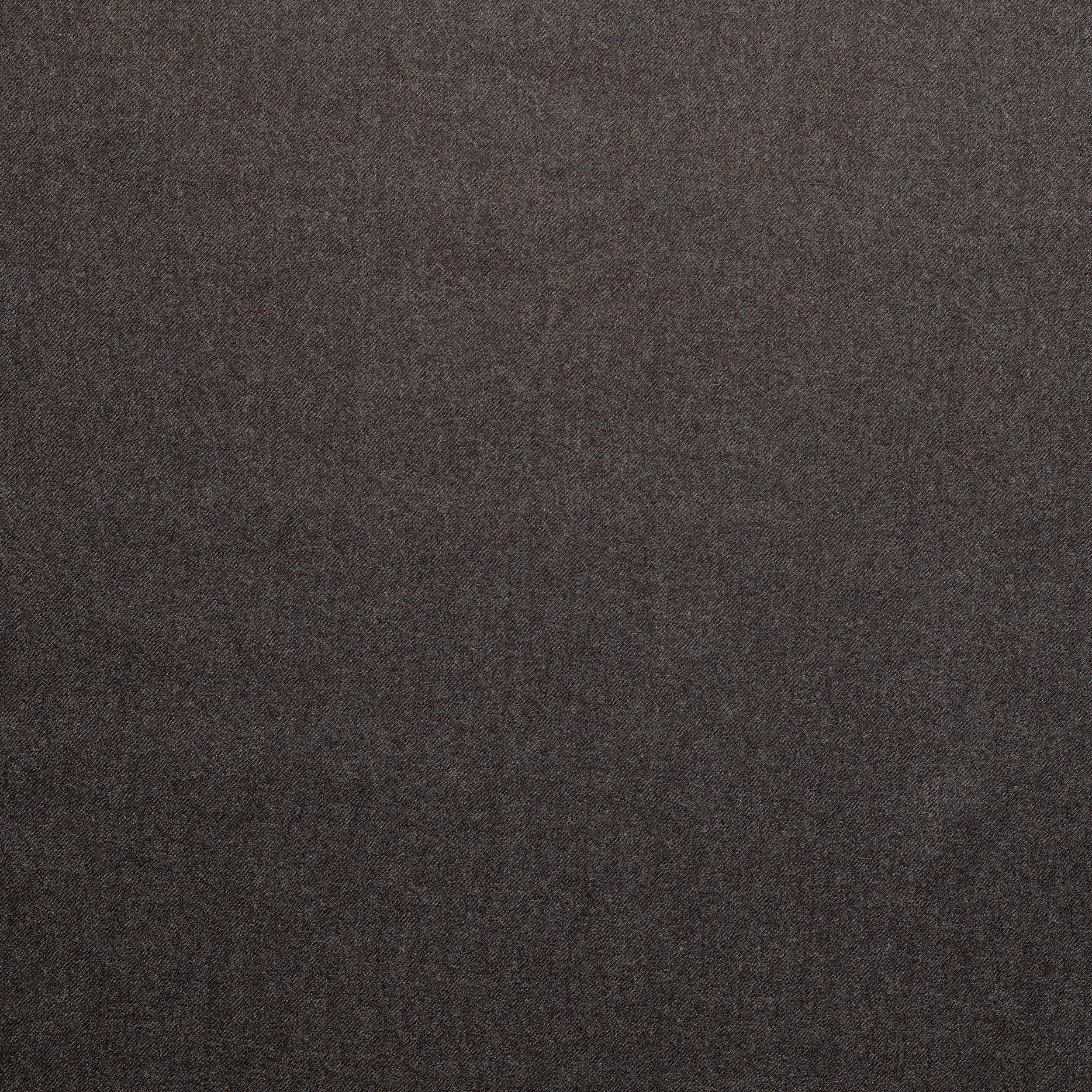 WF2-49 : Worsted Flannel Olive-Grey Plain Mélange