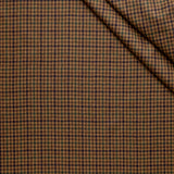 WF2-9 : Worsted Flannel Brown & Green Micro Check
