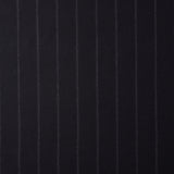WF2-39 : Worsted Flannel Navy Wide Stripe