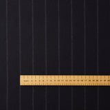 WF2-39 : Worsted Flannel Navy Wide Stripe