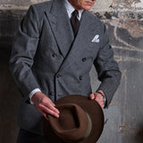 CL2-2 : Classic Flannel Plain Mid Grey