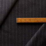 WT43 : Worsted Classics Charing Charcoal Chalk Stripe