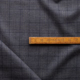 WT4 : Worsted Classics Grey and Navy Guarded Glen Check