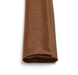 Chocolate Brown Herringbone Jacketing Folded Over