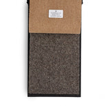EC11 : Exmoor Overcoating Dark Melange Grey Twill