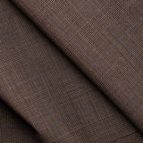 FC49 : Brown Glen Check with Blue Deco Fox City