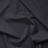GF14 : Golden Fox Charcoal and Bright Sky Pinstripe