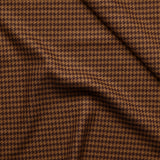 Brown Houndstooth Jacketing