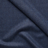 Denim Blue Herringbone Jacketing
