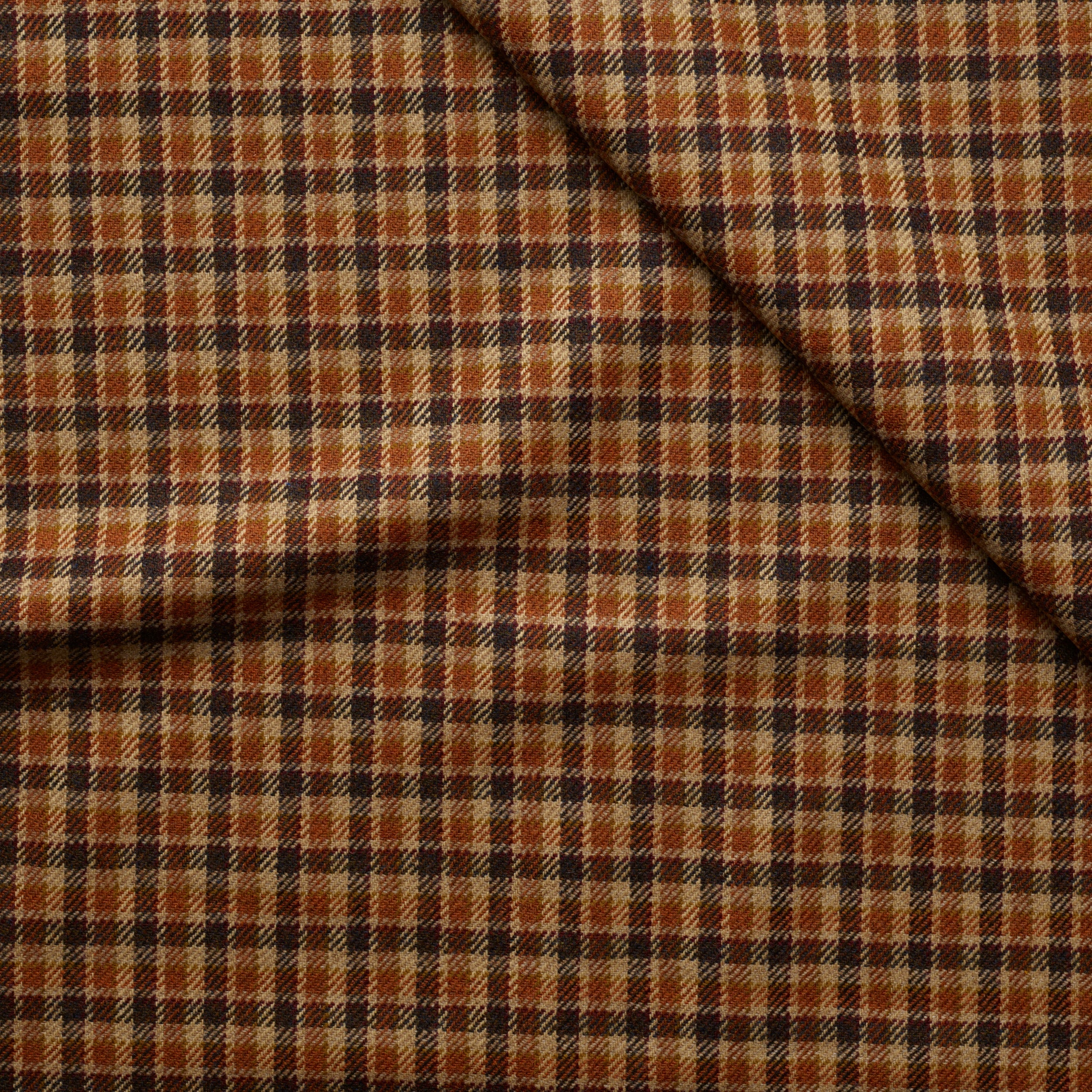 Alpaca Large Throw | Walnut Check