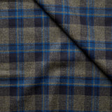 Gunsmoke, Soot & Imperial Blue Oversize Check