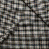 Bone, Tan & Steel Blue Houndstooth