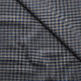 Shire Grey, Royal Blue & Ink Black Puppytooth