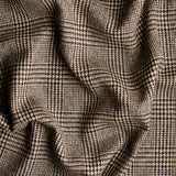 TD24 : Brown Prince of Wales Check Tweed