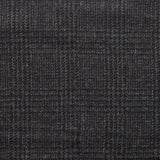 TD32 : Char-Navy Prince of Wales Check Tweed