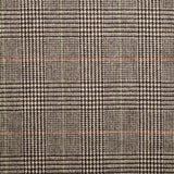 TD34 : Taupe Prince of Wales Check Tweed with Amber & Green Deco