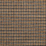 TD38 : Tonal Camel Brown & Pale Blue Houndstooth