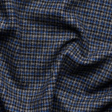 TD41 : Tonal Grey & Blue Houndstooth