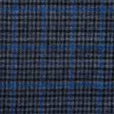 TD45 : Navy Gunclub Check with Royal Blue