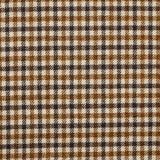 TD50 : Large Tonal Brown Gunclub Check Tweed