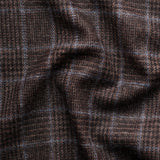 TD60 : Walnut Glen Check Tweed with a Pale Blue Deco