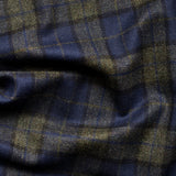 TD61 : Navy & Moss Tweed Plaid