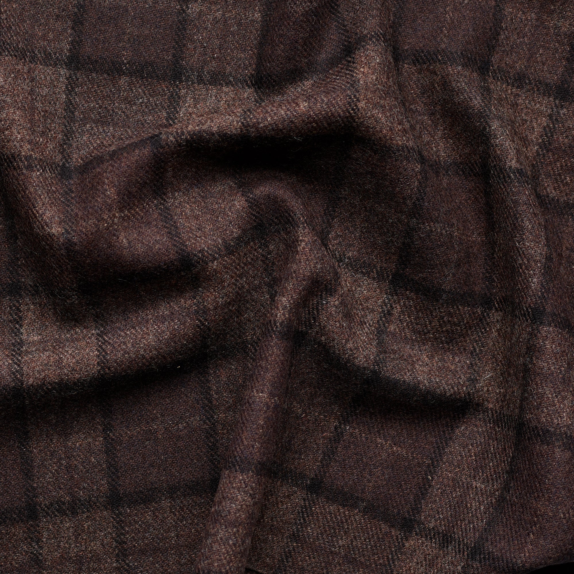 NEAT×Fox Brothers check tapered 46