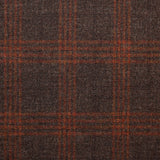 TD65 : Brown Tweed with Amber Windowpane Deco