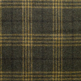 TD68 : Hawthorn Forest Green Tweed with a Gold & Black Windowpane Deco