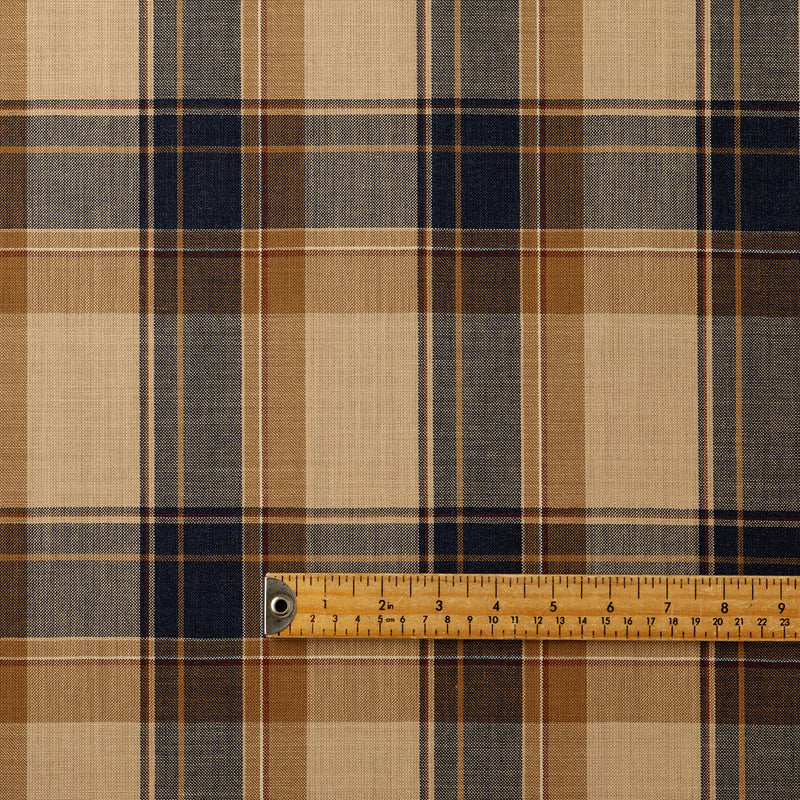 FA2-1 : Light Camel Madras Check