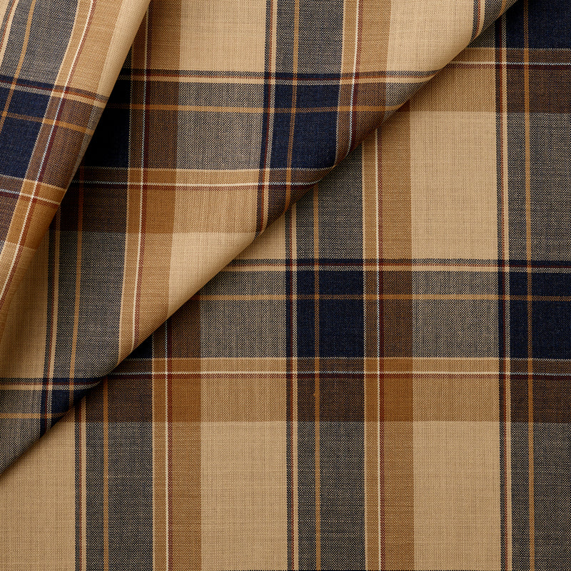 FA2-1 : Light Camel Madras Check