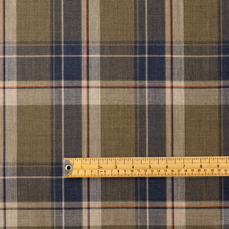 FA2-2 : Olive Madras Check