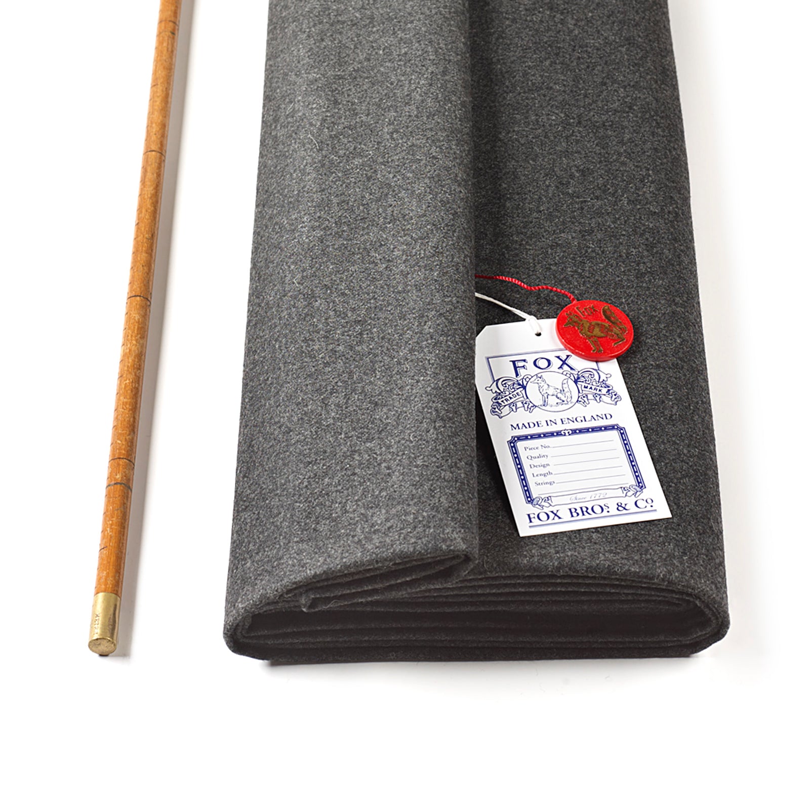 AF3 : The Original Authentic Flannel Charcoal – Fox Brothers & Co Ltd