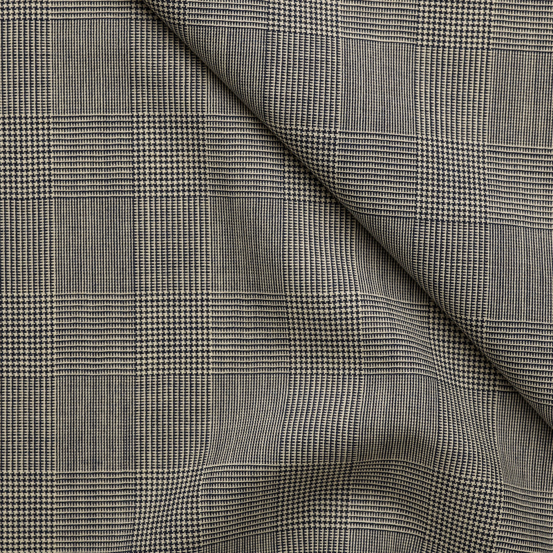 FA3 : Plain Weave Classic Prince of Wales Check