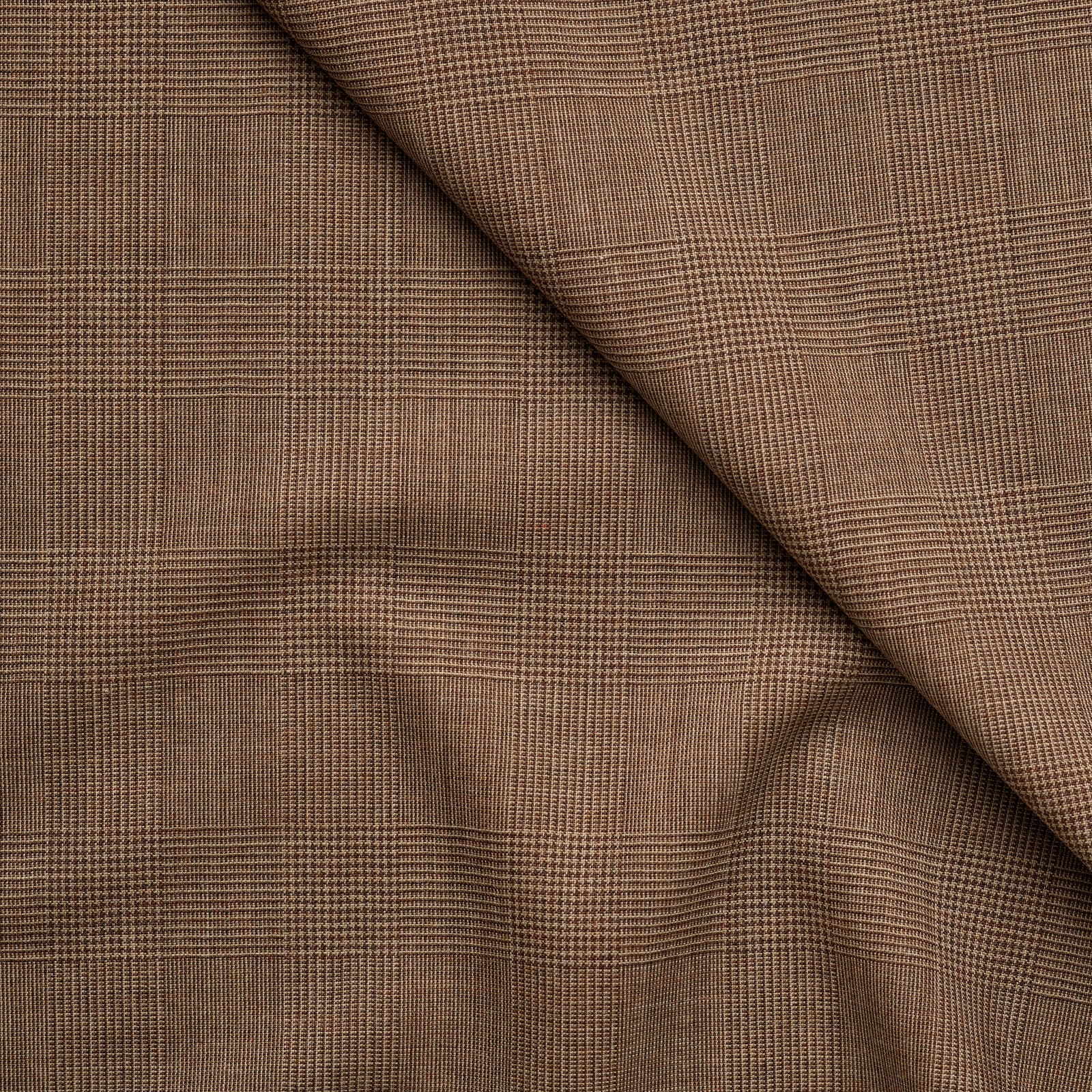 FA2-26 : Taupe Glen Check – Fox Brothers & Co Ltd