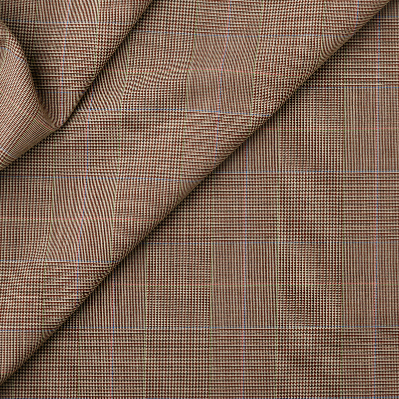 FA2-20 : Multi Layered Glen Check Taupe