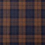 FA2-18 : Large Glen Check Walnut, Navy & Indigo