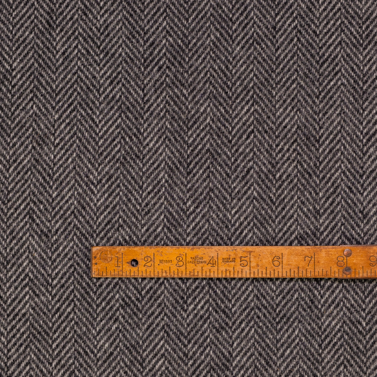 Tuscan Herringbone pure new wool overcoating by Fox Brothers
