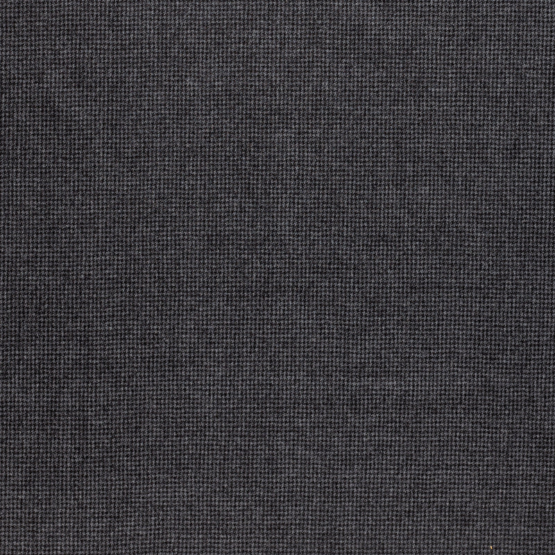 WF2-22 : Worsted Flannel Charcoal Houndstooth