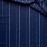 WF2-27 : Worsted Flannel Blue Shadow Stripe