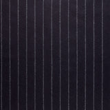 WF2-29 : Worsted Flannel Midnight Shadow Stripe