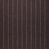 WF2-38 : Worsted Flannel Char-Brown Wide Stripe