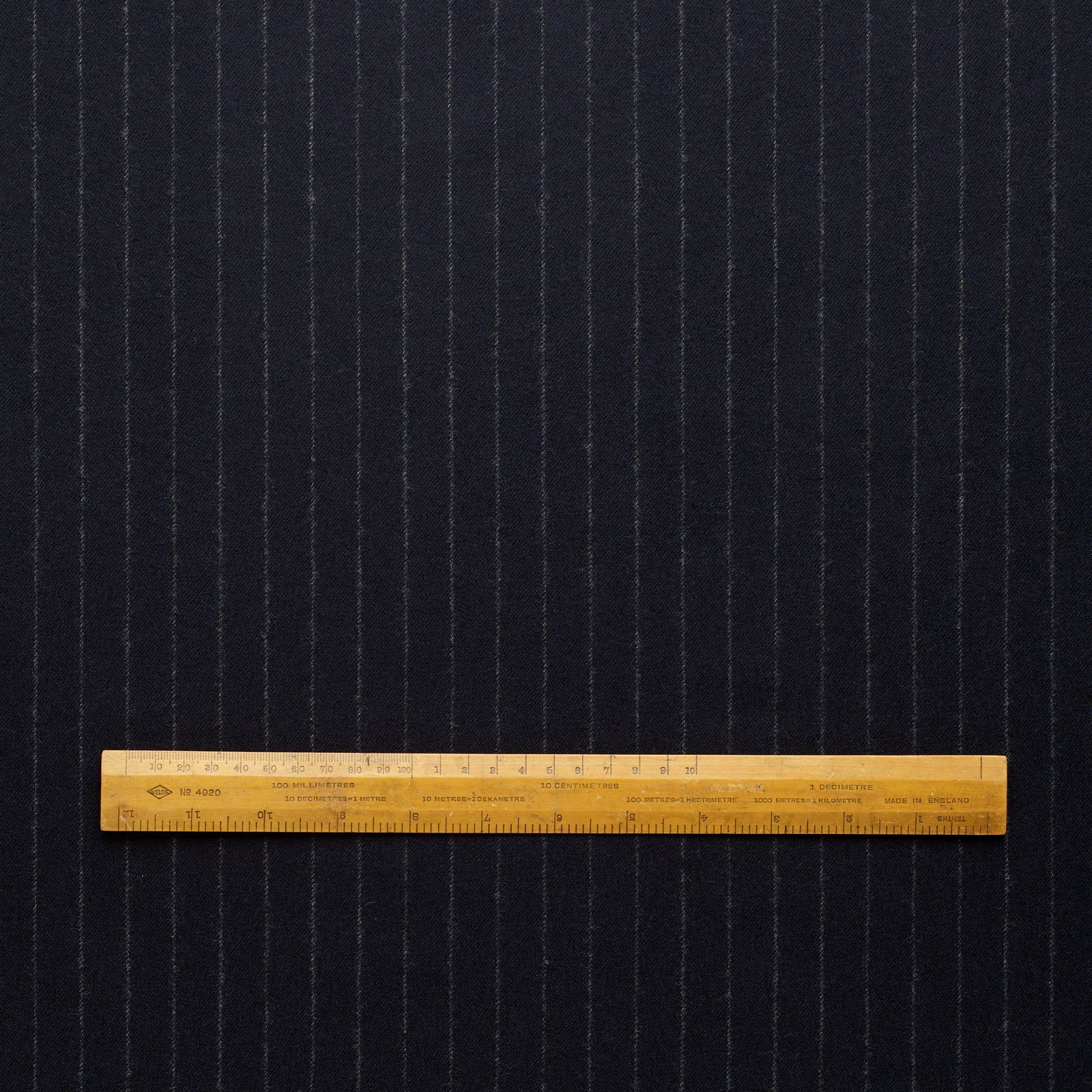 WF2-70 : Worsted Flannel Navy Chalk Stripe – Fox Brothers & Co Ltd
