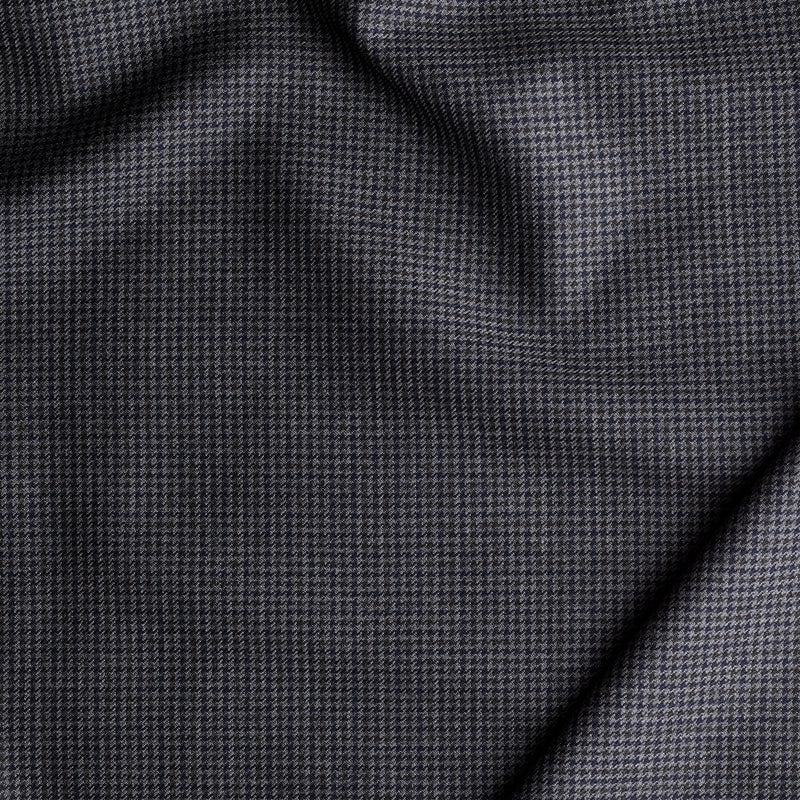 WT31 : Worsted Classics Black, Navy & Grey Houndstooth